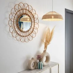 Corep Suspension En Métal Et Rotin D38cm Naturel - Ciotat 6 Corep Suspension En Métal Et Rotin D38cm Naturel - Ciotat -Market Set Shop 631548 FRN03 WEB