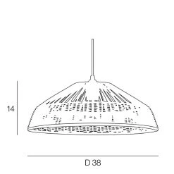 Corep Suspension En Métal Et Rotin D38cm Naturel - Ciotat 7 Corep Suspension En Métal Et Rotin D38cm Naturel - Ciotat -Market Set Shop 631548 FRN04 WEB