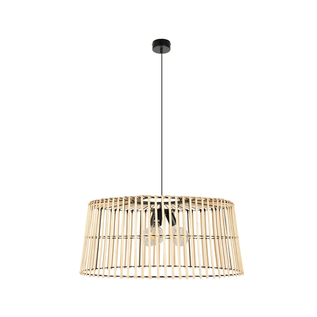 Corep Suspension En Bambou D78cm Naturel - Thaya 1 Corep Suspension En Bambou D78cm Naturel - Thaya