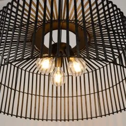 Corep Suspension En Bambou D78cm Noir - Thaya -Market Set Shop 631564 FRN05 WEB