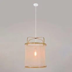 Corep Suspension En Bambou D35cm Naturel - Hikari