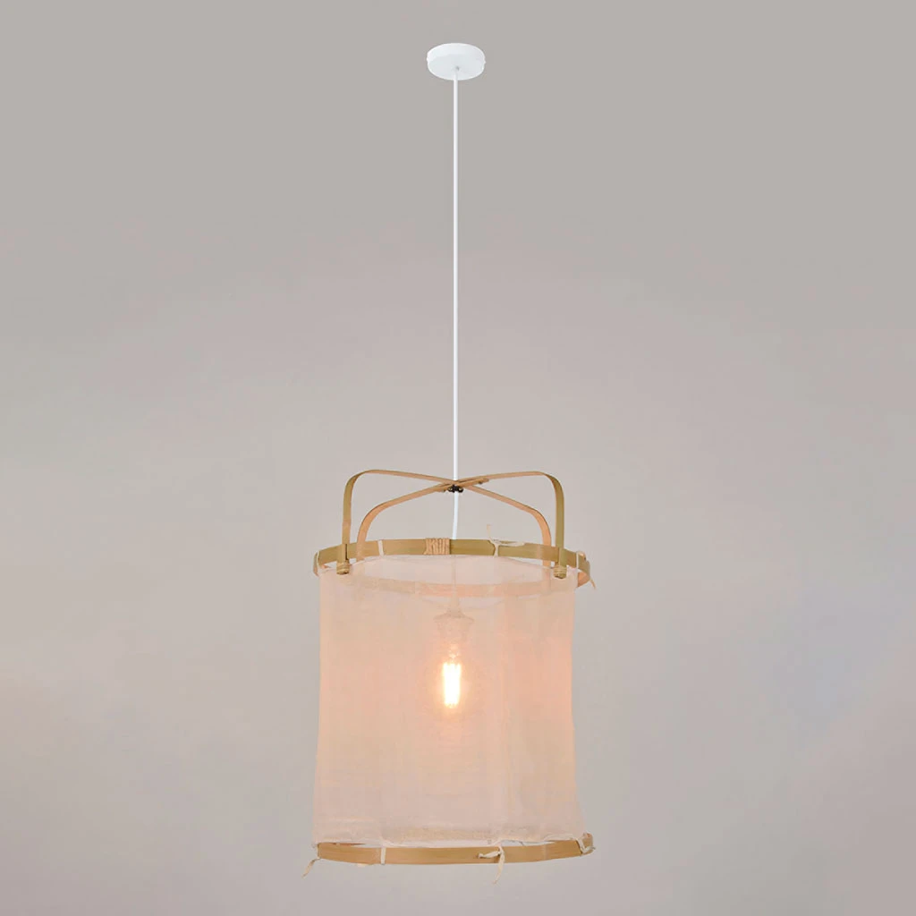 Corep Suspension En Bambou D35cm Naturel - Hikari 1 Corep Suspension En Bambou D35cm Naturel - Hikari