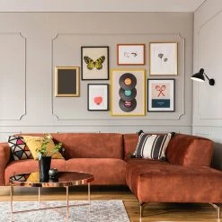 Corep Applique En Métal Et Laiton H19cm Noir Mat - Marcel -Market Set Shop 631579 FRN03 WEB