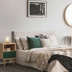 Corep Lampe En Métal H19.5cm Blanc - Ottawa -Market Set Shop 631599 FRN03 WEB