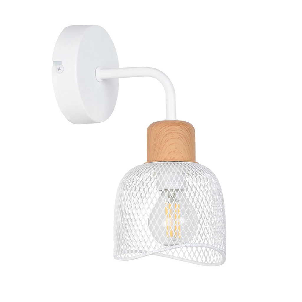 Corep Applique En Métal H22cm Blanc - Ottawa 1 Corep Applique En Métal H22cm Blanc - Ottawa