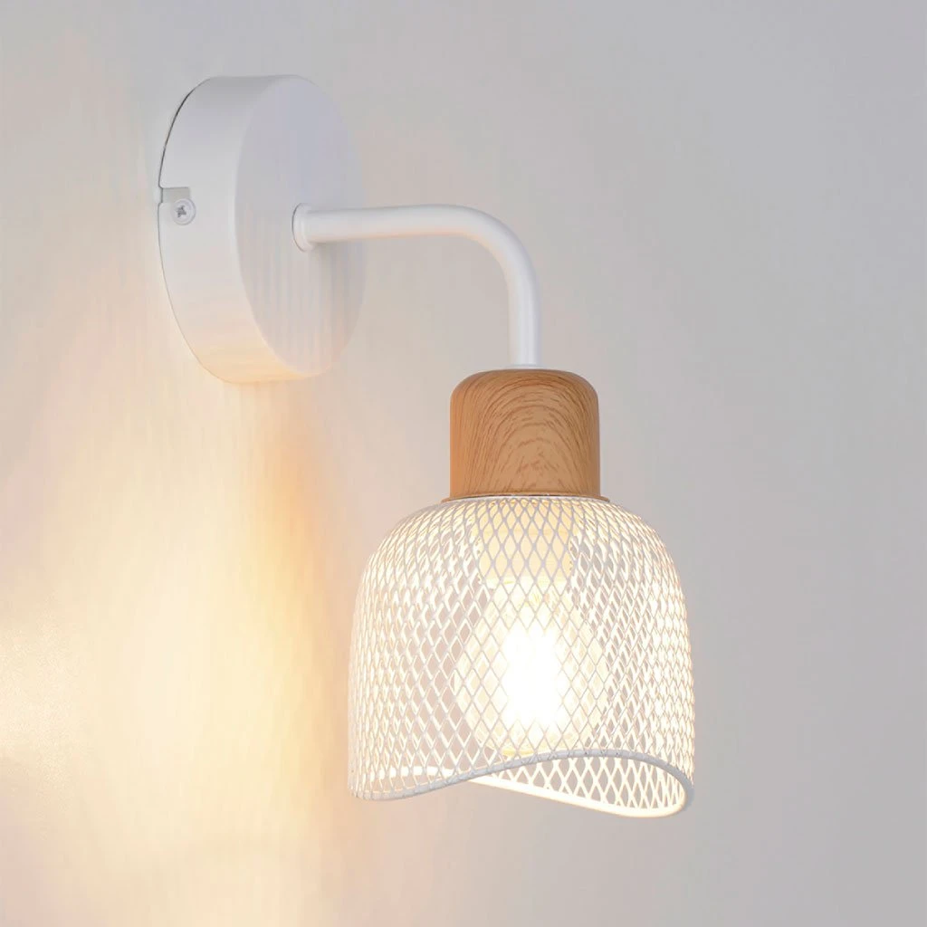 Corep Applique En Métal H22cm Blanc - Ottawa 2 Corep Applique En Métal H22cm Blanc - Ottawa – Image 2