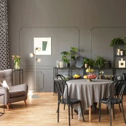 Corep Lampadaire 3 Lumières En Métal H153.5cm Blanc - Ottawa -Market Set Shop 631605 FRN03 WEB