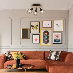 Corep Spot 3 Lumières En Métal D24cm Noir Et Naturel - Owen 6 Corep Spot 3 Lumières En Métal D24cm Noir Et Naturel - Owen -Market Set Shop 631611 FRN03 WEB