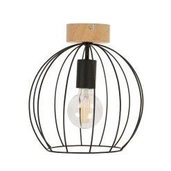 Corep Plafonnier En Métal D25cm Naturel - Owen -Market Set Shop 631615 FRN05 WEB