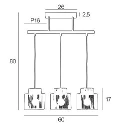 Corep Suspension 3 Lumière En Métal Et Cordelette Tressé L60cm Naturel - Cancun 7 Corep Suspension 3 Lumière En Métal Et Cordelette Tressé L60cm Naturel - Cancun -Market Set Shop 631629 FRN04 WEB