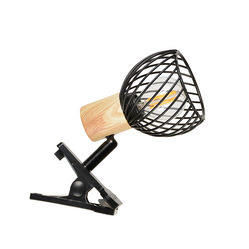 Corep Spot à Pince En Métal H12.5cm Noir - Kento 1 Corep Spot à Pince En Métal H12.5cm Noir - Kento