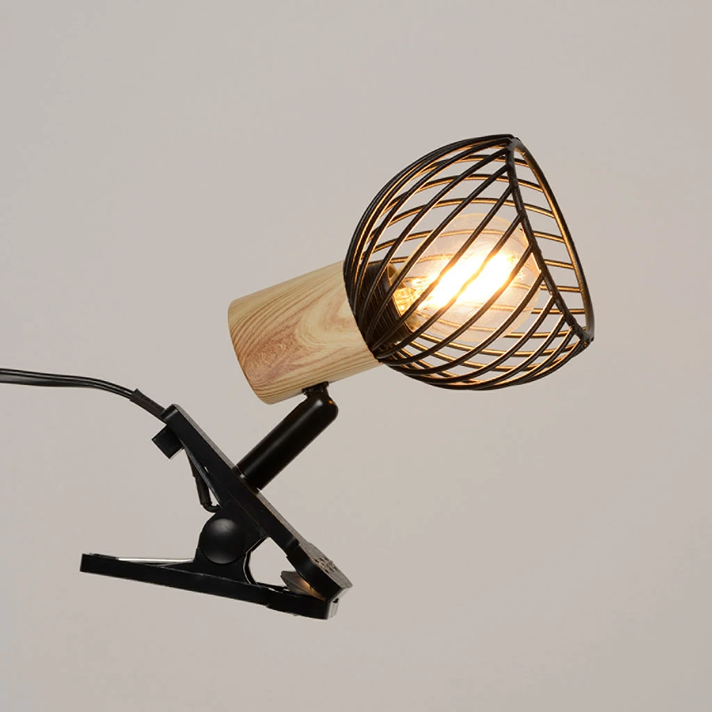 Corep Spot à Pince En Métal H12.5cm Noir - Kento 2 Corep Spot à Pince En Métal H12.5cm Noir - Kento – Image 2