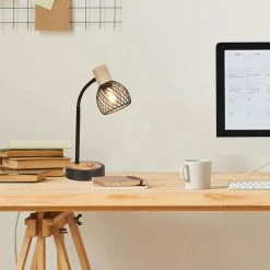 Corep Lampe En Métal H33cm Noir - Kento 7 Corep Lampe En Métal H33cm Noir - Kento -Market Set Shop 631632 FRN03 WEB