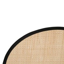 Opjet Abat-jour En Raphia Contour Noir - Découpage -Market Set Shop 631871 DET01 WEB