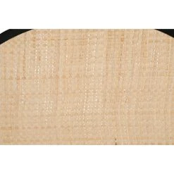 Opjet Abat-jour En Raphia Contour Noir - Découpage -Market Set Shop 631871 DET02 WEB