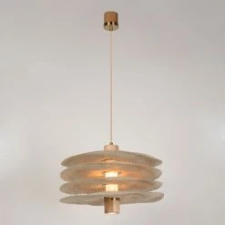 Market Set Suspension En Lin Variant® Et Chêne D48cm - Rivage -Market Set Shop 632132 FRN02 WEB