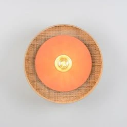 Market Set Applique En Tissu D40cm Naturel Et Terracotta - Portinatx 9 Market Set Applique En Tissu D40cm Naturel Et Terracotta - Portinatx -Market Set Shop 632144 FRN02 WEB