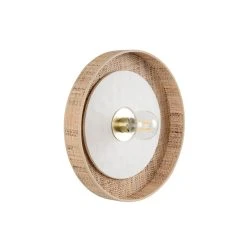 Market Set Applique En Tissu D40cm Naturel Et Blanc - Portinatx -Market Set Shop 632145 FRN05 WEB