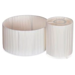 Opjet Lampe Pm Plisse H28cm Blanc - Saturne 6 Opjet Lampe Pm Plisse H28cm Blanc - Saturne -Market Set Shop 638215 FRN03 WEB