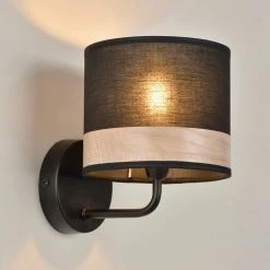 Corep Applique En Métal Et Coton H17cm Noir - Raito -Market Set Shop 6ec6a 622524 frn02 web