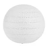 SEMA DESIGN Lampe Boule En Porcelaine Point Blanc