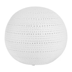 SEMA DESIGN Lampe Boule En Porcelaine Point Blanc