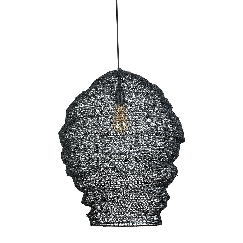 SEMA DESIGN Suspension En Fer H60cm Noir - Kalipso 1 SEMA DESIGN Suspension En Fer H60cm Noir - Kalipso