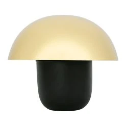 SEMA DESIGN Lampe Ambiance Champart Noire Et Doré