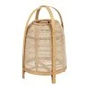SEMA DESIGN Lampe Non électrifiée En Bambou Et Lin Naturel - Plaka