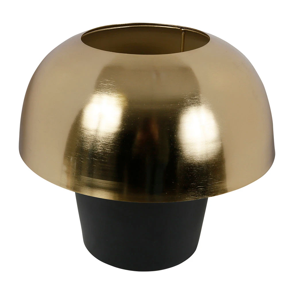 SEMA DESIGN Lampe D'ambiance Champart Doré Et Noir D29Xh26Cm 3 SEMA DESIGN Lampe D'ambiance Champart Doré Et Noir D29Xh26Cm – Image 3