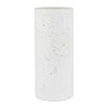 SEMA DESIGN Lampe Cylindre En Porcelaine H28cm Blanc - Fleur