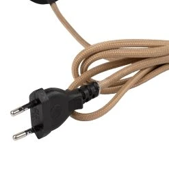 SEMA DESIGN Cable éléctrique Avec Interrupteur 2m Naturel -Market Set Shop 74954 DET04 WEB
