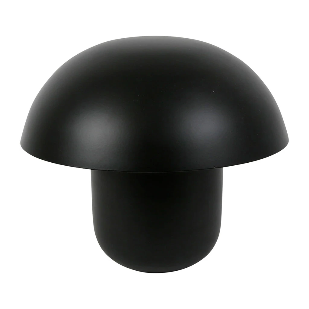 SEMA DESIGN Lampe Champignon Fer H25cm Ambiance Noir Mat - Champart 1 SEMA DESIGN Lampe Champignon Fer H25cm Ambiance Noir Mat - Champart