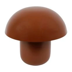 SEMA DESIGN Lampe Champignon Fer H25cm Ambiance Brun Foncé - Champart