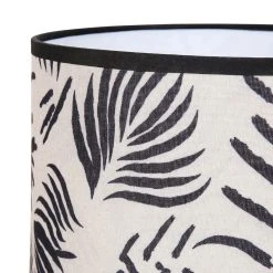 SEMA DESIGN Abat Jour En Lin D30cm Naturel Et Noir - Bronze 6 SEMA DESIGN Abat Jour En Lin D30cm Naturel Et Noir - Bronze -Market Set Shop 75281 DET02 WEB