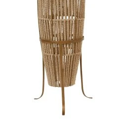 SEMA DESIGN Lampadaire En Fer Et Jute H120cm Naturel - Korda -Market Set Shop 75442 DET03 WEB