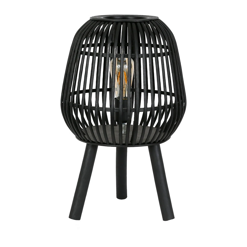 SEMA DESIGN Lampe Sur Pied En Bois H50cm - Balamea 1 SEMA DESIGN Lampe Sur Pied En Bois H50cm - Balamea