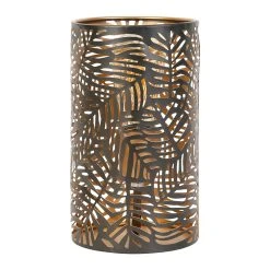 SEMA DESIGN Lampe Cylindre En Fer H25cm Noir - Palmier