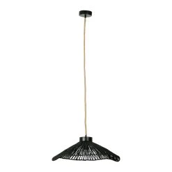 SEMA DESIGN Suspension En Corde De Papier Et Fer D50cm Noir - Calyp -Market Set Shop 76269 DET01 WEB