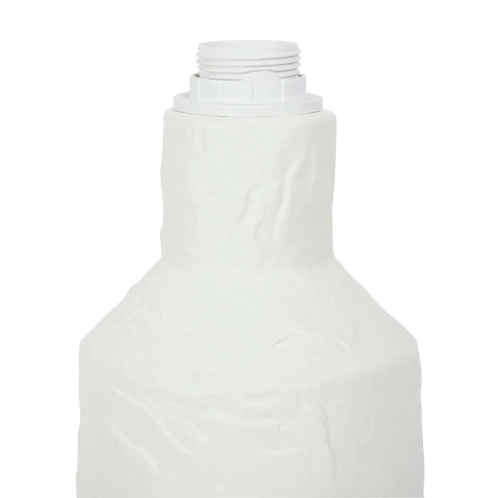 SEMA DESIGN Pied Lampe En Porcelaine H34cm Blanc - Ligne 2 SEMA DESIGN Pied Lampe En Porcelaine H34cm Blanc - Ligne – Image 2