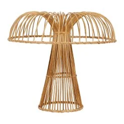SEMA DESIGN Lampe Champignon H40cm En Rotin - Floraly