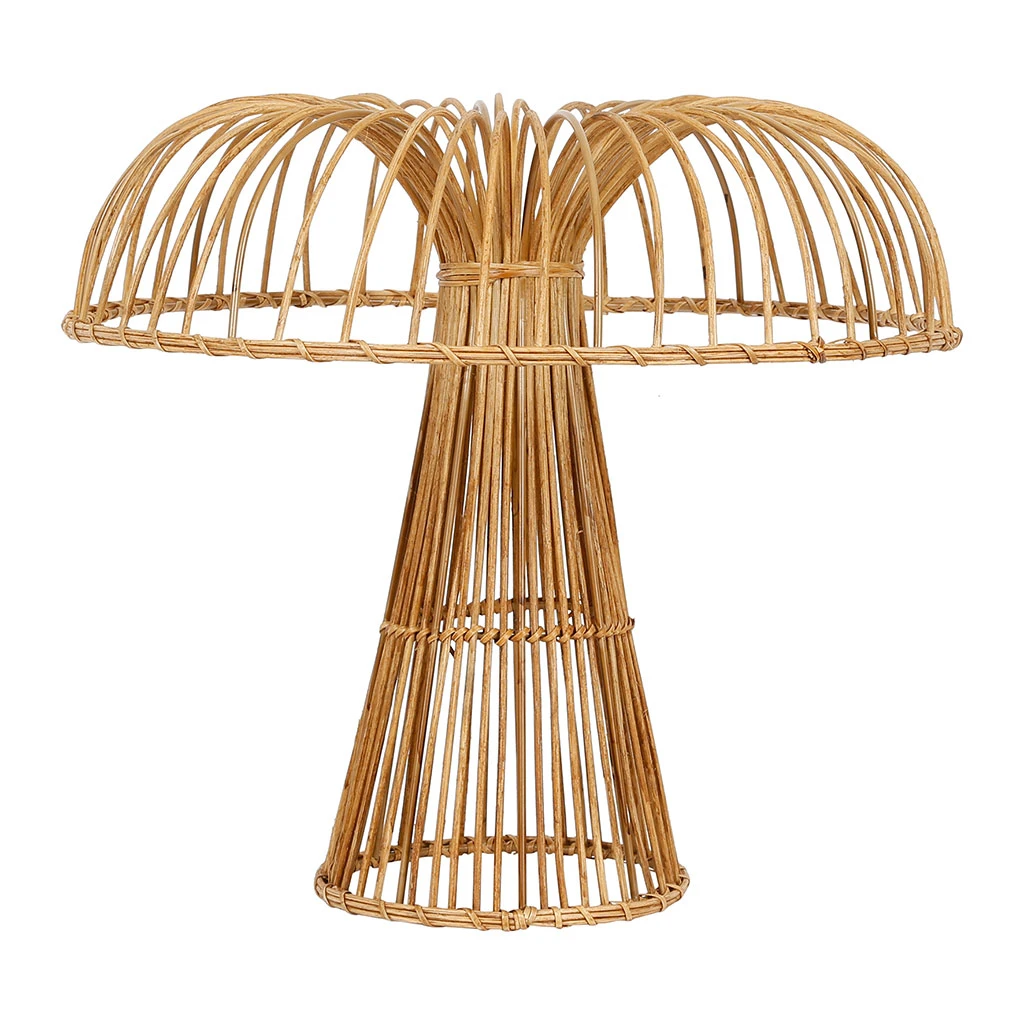 SEMA DESIGN Lampe Champignon H40cm En Rotin - Floraly 1 SEMA DESIGN Lampe Champignon H40cm En Rotin - Floraly