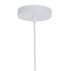 SEMA DESIGN Suspension En Fer Et Rotin H38cm Blanc - Filen -Market Set Shop 76699 DET03 WEB