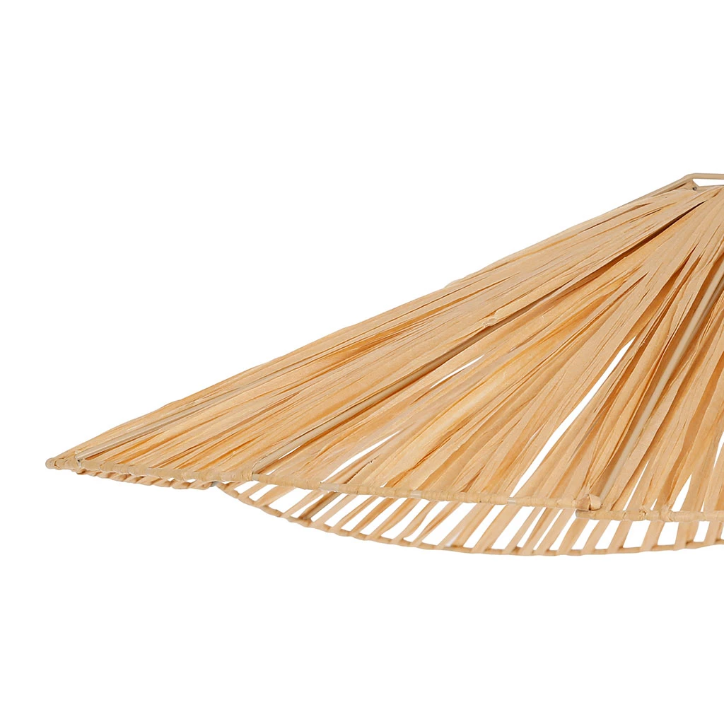 SEMA DESIGN Suspension En Raphia L68cm Naturel - Terre Brulée 3 SEMA DESIGN Suspension En Raphia L68cm Naturel - Terre Brulée – Image 3