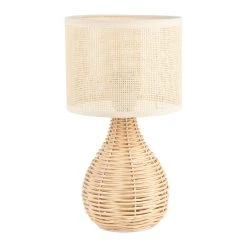 SEMA DESIGN Lampe En Rotin H31cm Naturel - Filen
