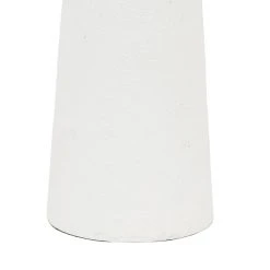 SEMA DESIGN Pied De Lampe Cylindrique En Fer H39cm Blanc - Fenyx -Market Set Shop 76798 DET02 WEB