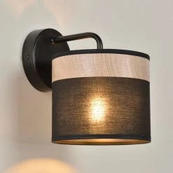 Corep Applique En Métal Et Coton H17cm Noir - Raito -Market Set Shop 7b7fb 622524 frn08 web