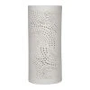 SEMA DESIGN Lampe Cylindre En Porcelaine H28.5cm Blanc - Cachemire