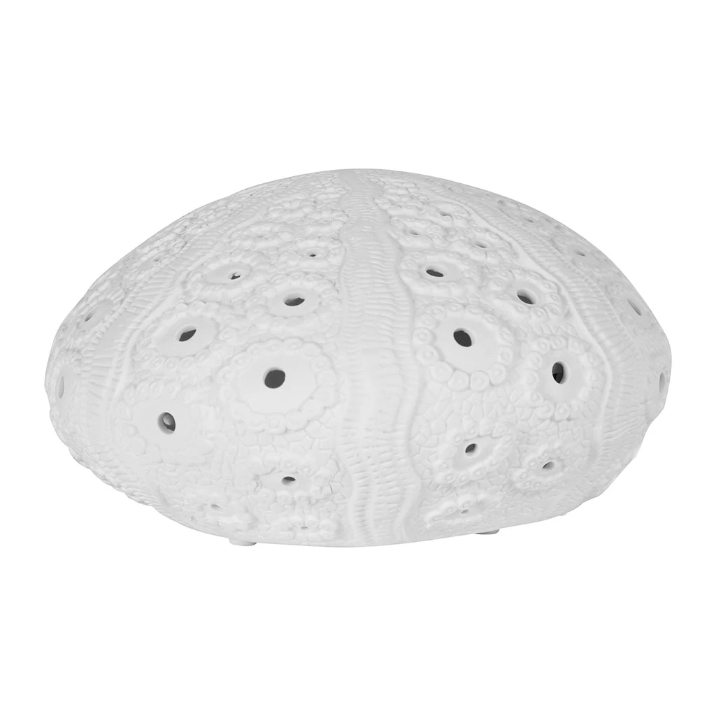 SEMA DESIGN Lampe Galet Shell Blanche En Porcelaine 1 SEMA DESIGN Lampe Galet Shell Blanche En Porcelaine