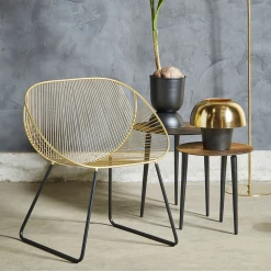 SEMA DESIGN Lampe D'ambiance Champart Doré Et Noir D29Xh26Cm 7 SEMA DESIGN Lampe D'ambiance Champart Doré Et Noir D29Xh26Cm -Market Set Shop e4629 lampe champart en forme de champignon